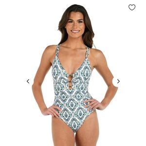 La Blanca Floral One-Piece Swimsuit